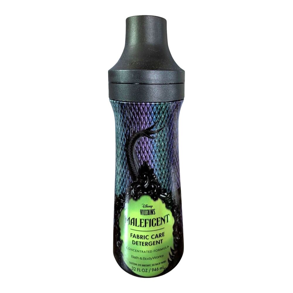 Bath & Body Works DISNEY VILLAINS MALEFICENT Fabric Care Detergent 32 oz New